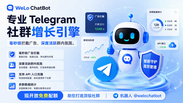 welo群管机器人上线拉！
