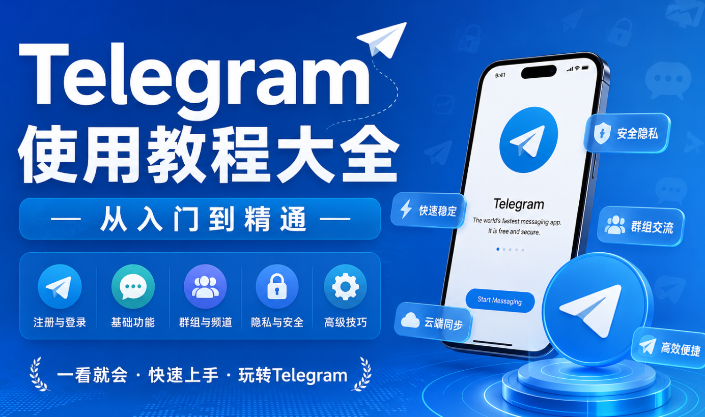 telegram使用教程大全：从入门到精通